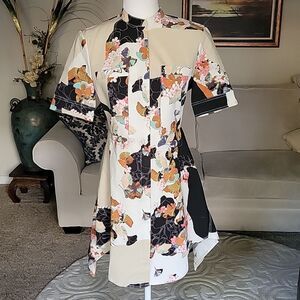 3.1 Phillip Lim For Target  Floral Print Shirt Dress Size S